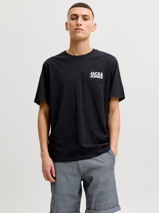 JJECORP LOGO TEE SS O-NECK NOOS - BLACK