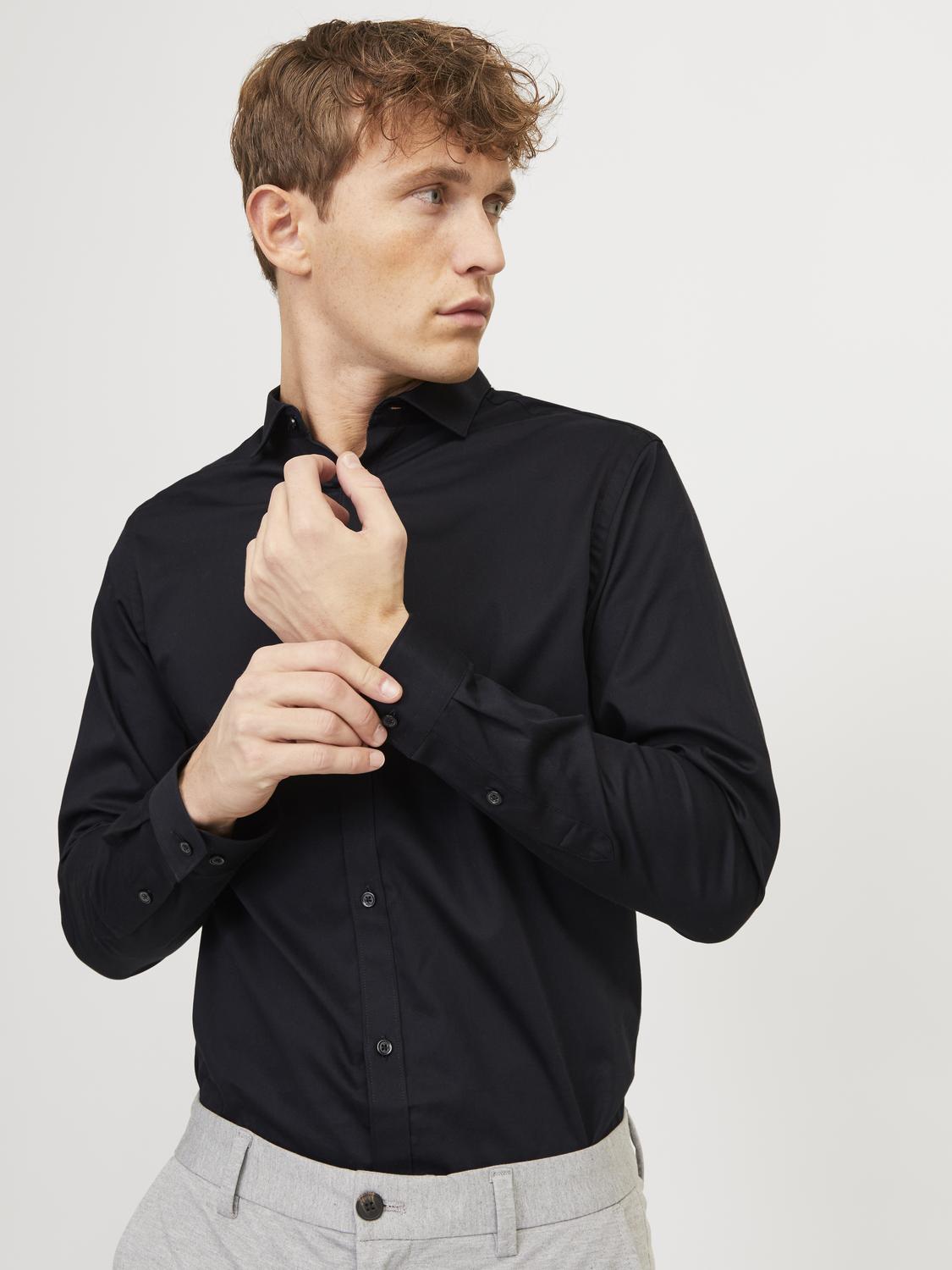 JPRBLACARDIFF SHIRT L/S NOOS