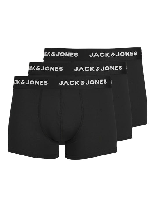 JACANTHONY TRUNKS 3 PACK BLACK