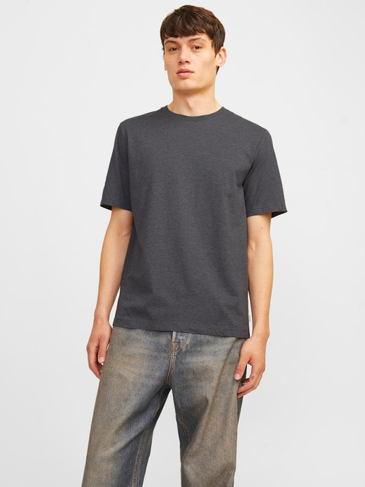 JJEORGANIC MELANGE TEE SS O-NECK NOOS