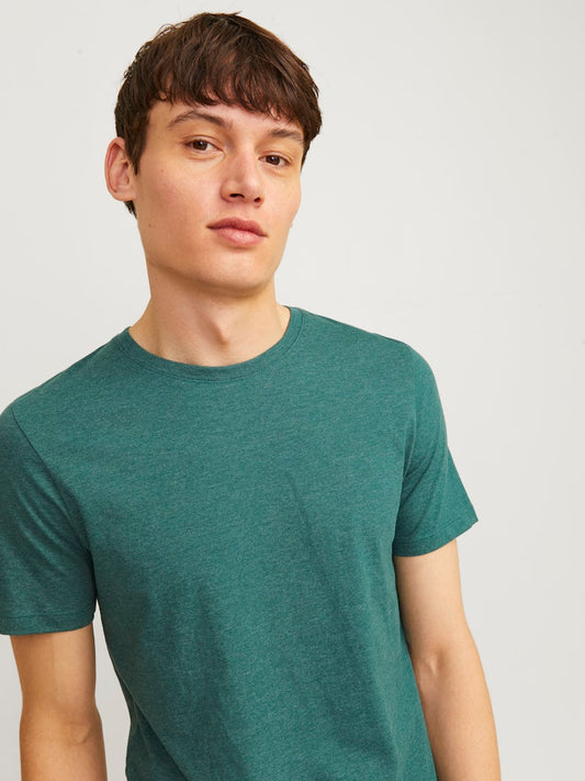 JJEORGANIC MELANGE TEE SS O-NECK NOOS