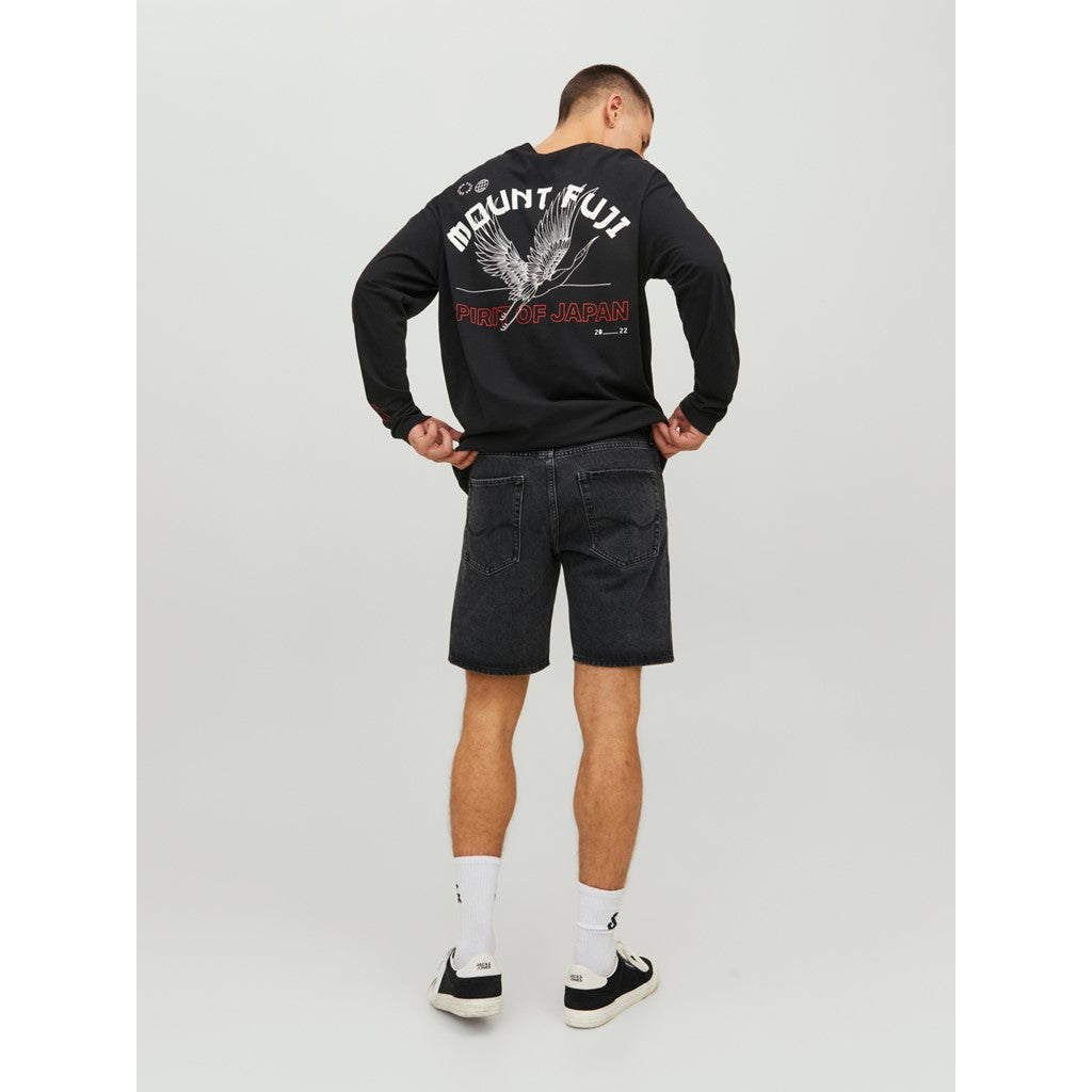 RELAXED FIT DENIM SHORTS