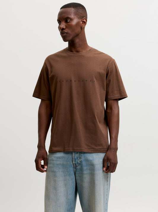 JJESTAR JJ TEE SS NOOS - BROWN