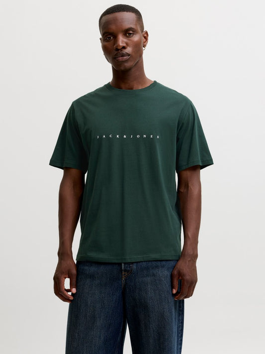 JJESTAR JJ TEE SS NOOS - DARK GREEN