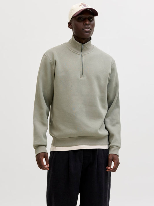 JJEBRADLEY SWEAT HALF ZIP NOOS