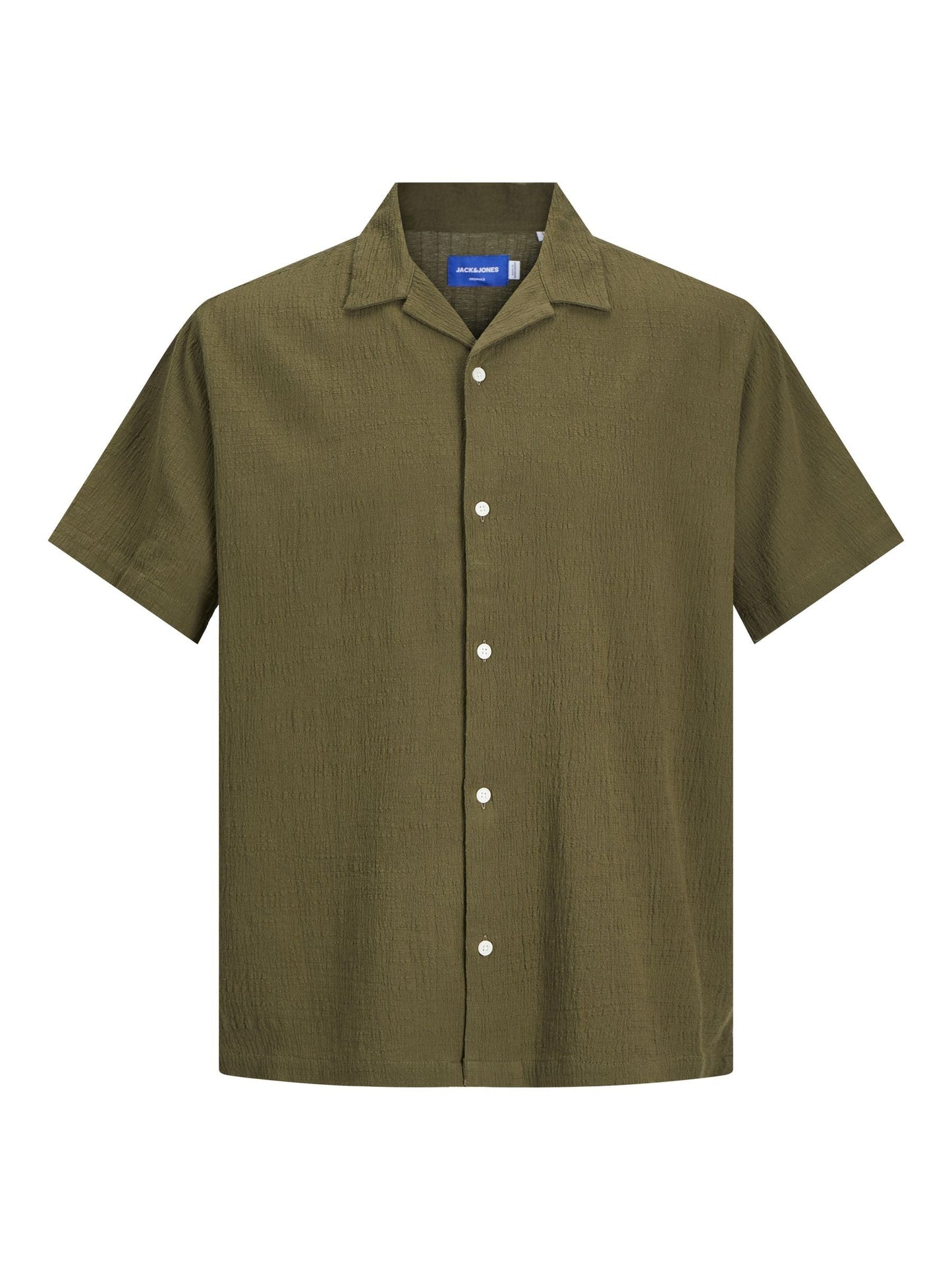 JORLUKE CRINKLE RESORT SHIRT SS SN