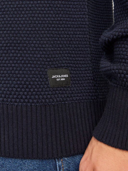 JJEGLOBE KNIT CREW NECK NOOS