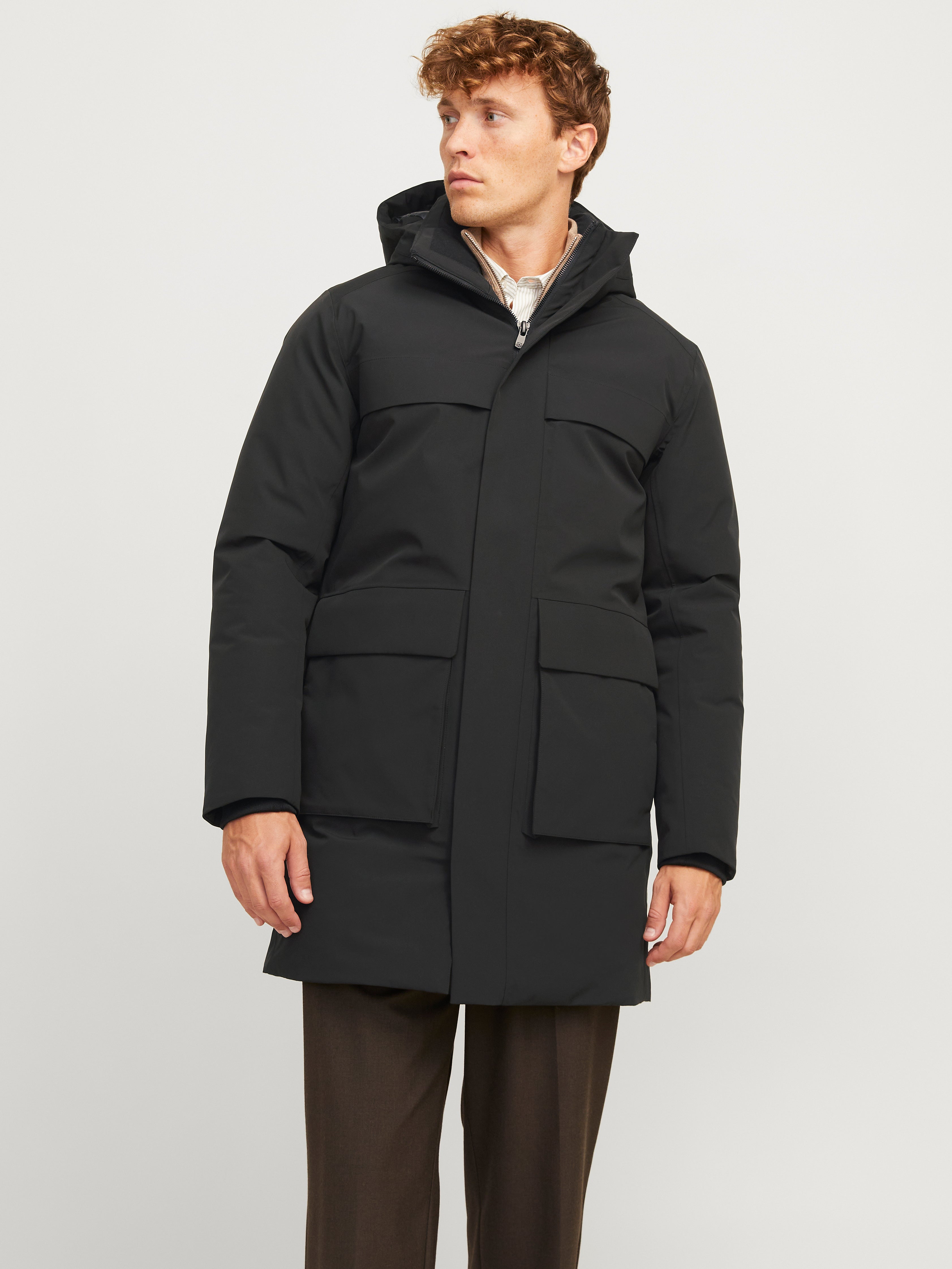Jack & Jones JPRBLAWAVE SN Parka, Dark Navy, XL, navy, XL