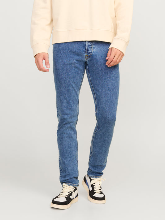 JJIGLENN JJORIGINAL SQ 209 TAPERED FIT JEANS