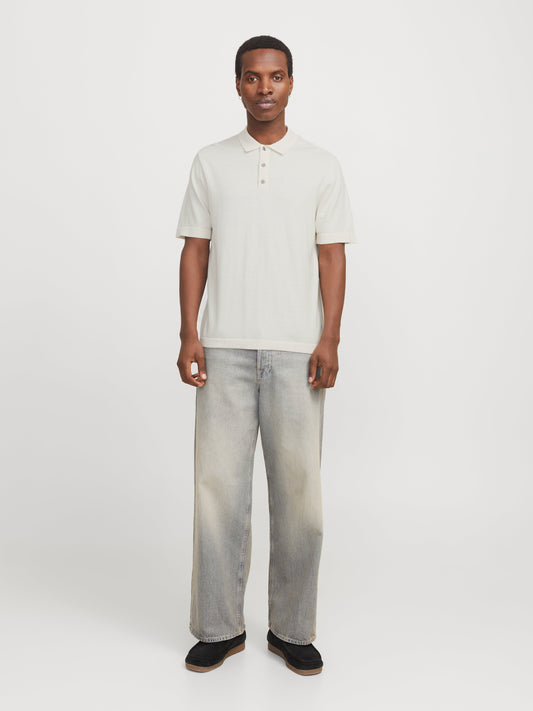 JJEEMIL KNIT RELAXED POLO SS SN