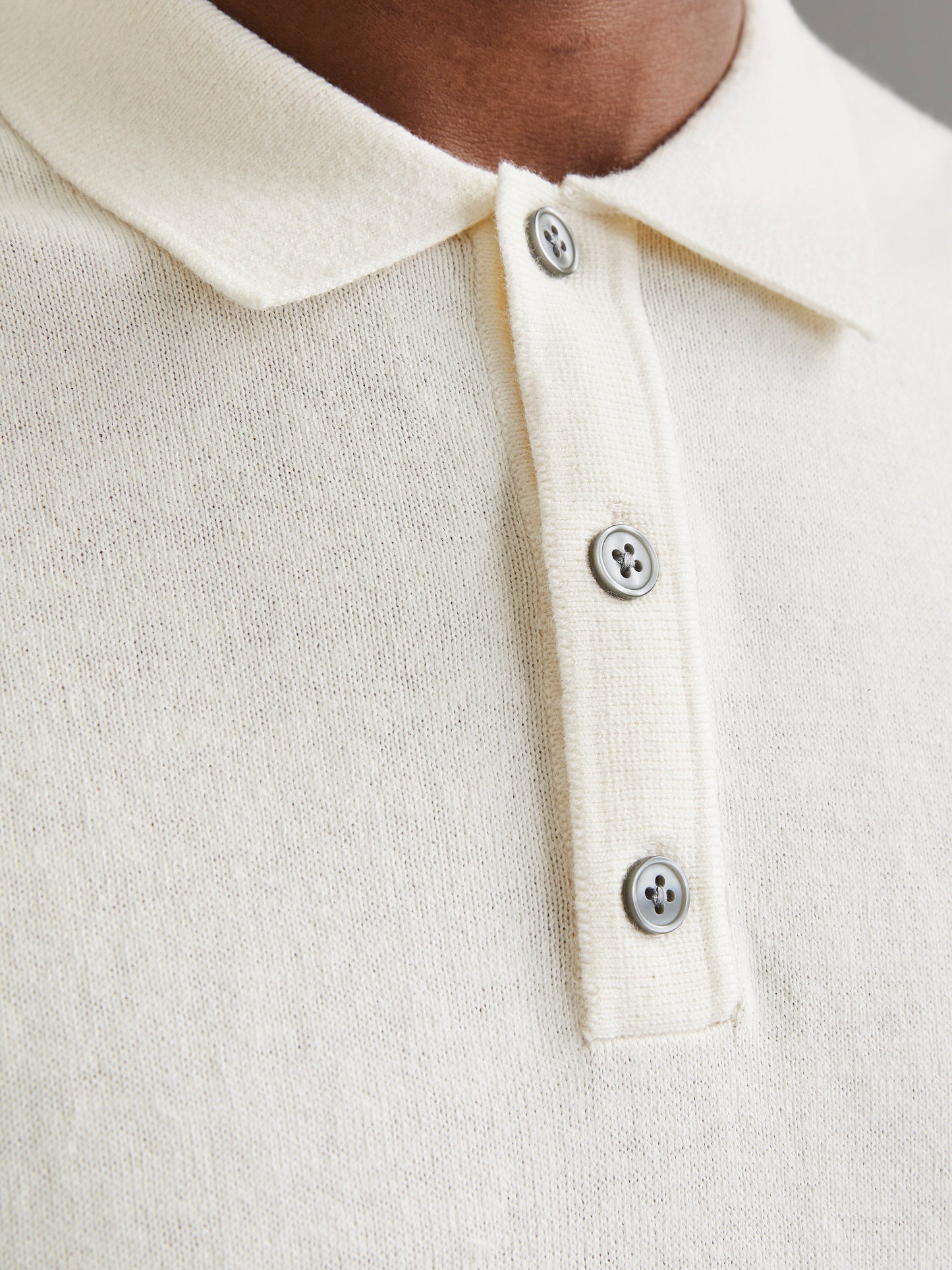 JJEEMIL KNIT RELAXED POLO SS SN