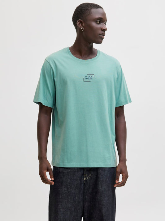 JJCORP GRAPHIC TEE SS O-NECK LN