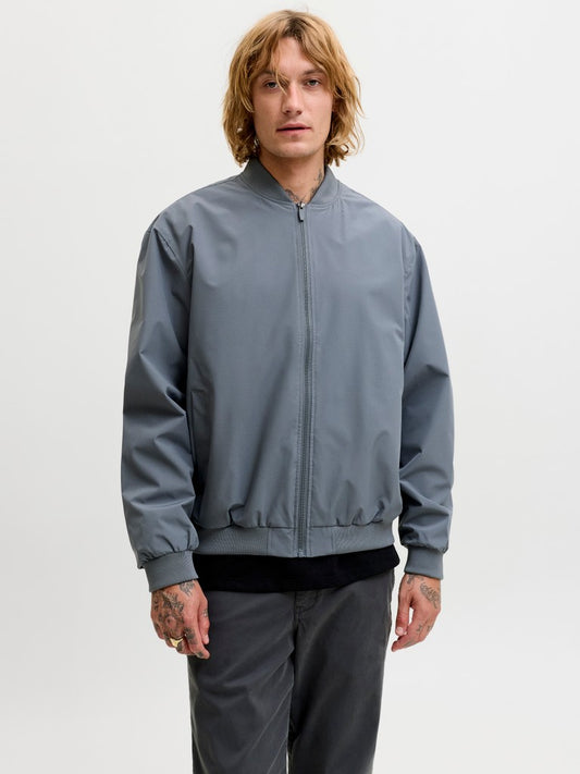 JJECHARGE BOMBER JACKET NOOS - STEEL BLUE