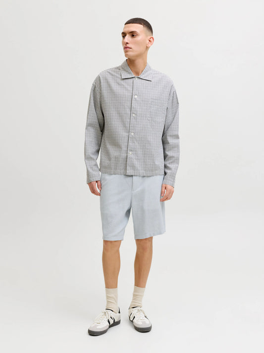 JPSTACE MYKONOS LINEN BLEND SHORTS REG