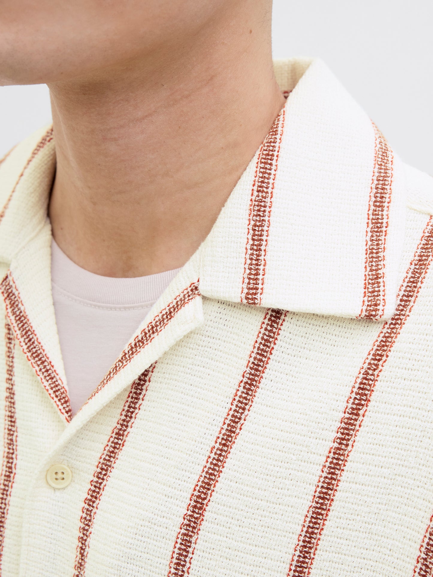 JORCOBA STRIPE RESORT SHIRT SS SN