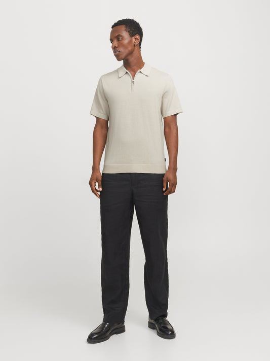 JPRBLAMILANO SPRING KNIT POLO SS SN