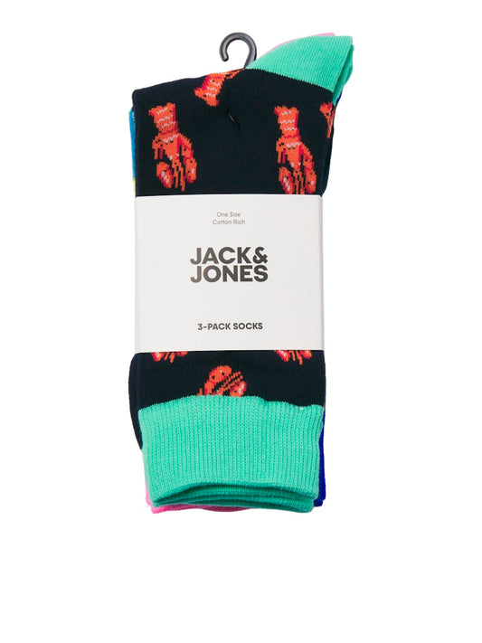 JACSEAFOOD SOCKS 3 PACK