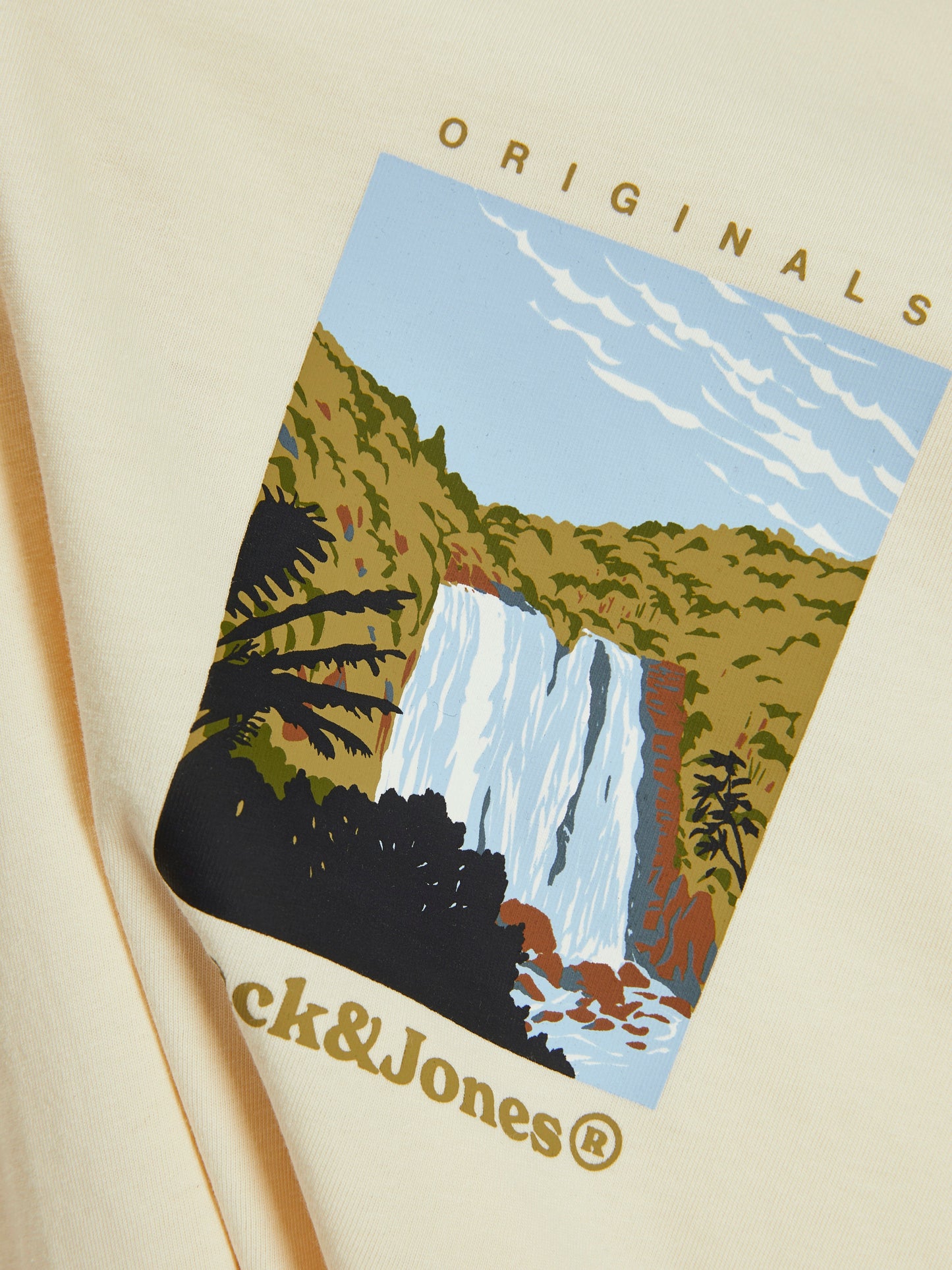 JORSPLIT GRAPHIC FRONT TEE SS CREW NECK