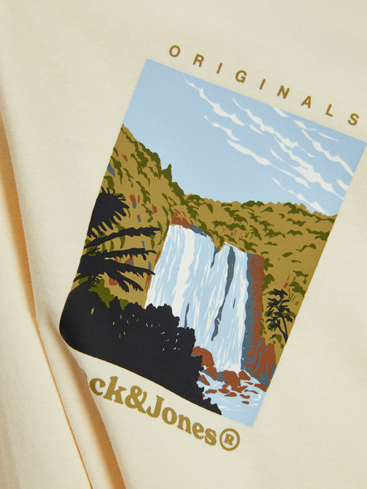 JORSPLIT GRAPHIC FRONT TEE SS CREW NECK