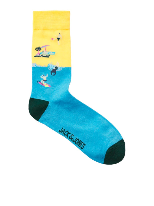 JACBEACH LANDSCAPE SOCKS 3 PACK
