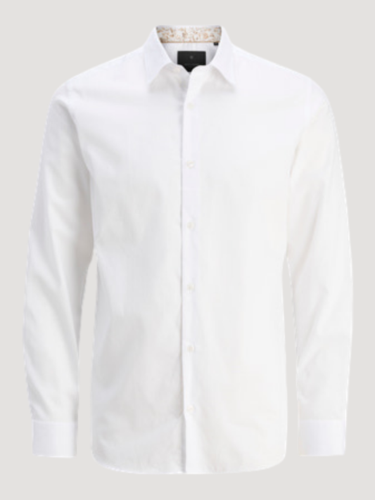 JPRBLABARNES DETAIL DOBBY L/S SHIRT LN