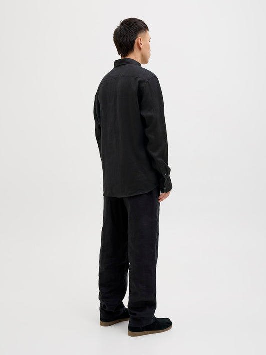 JPRBLALAWRENCE LINEN L/S SHIRT SN