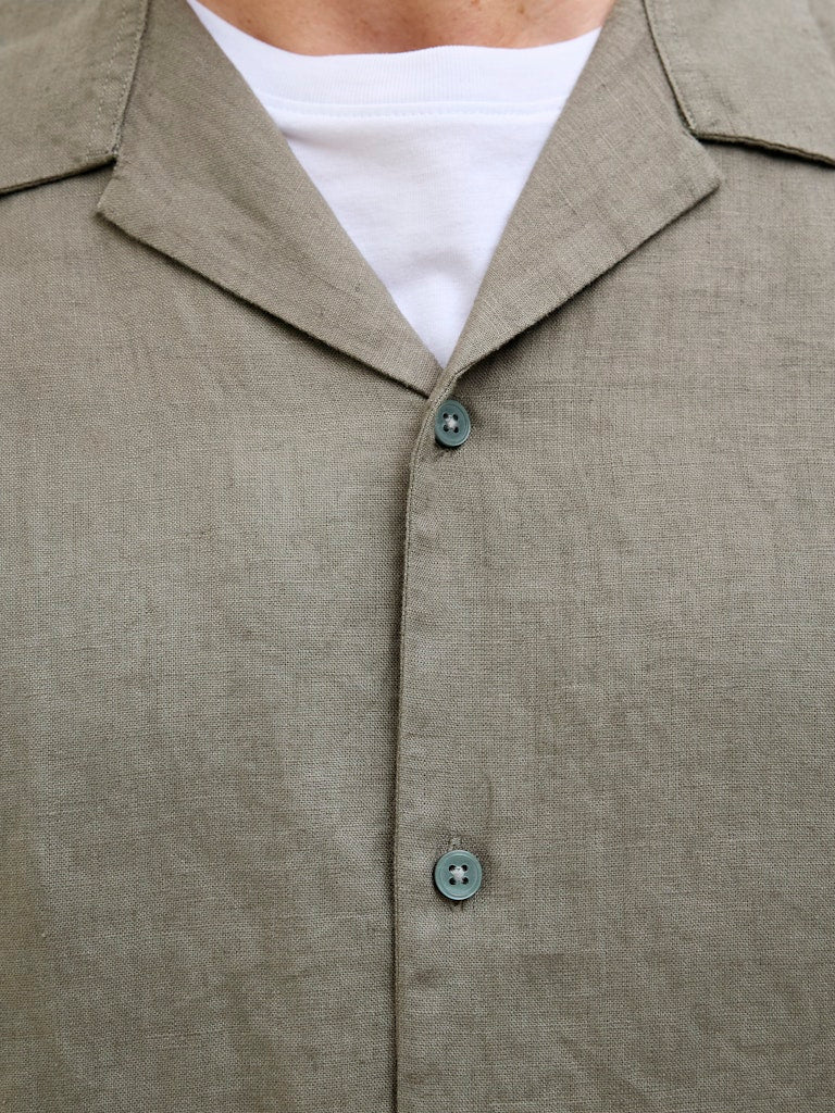 JPRCCLAWRENCE LINEN RESORT S/S SHIRT LN