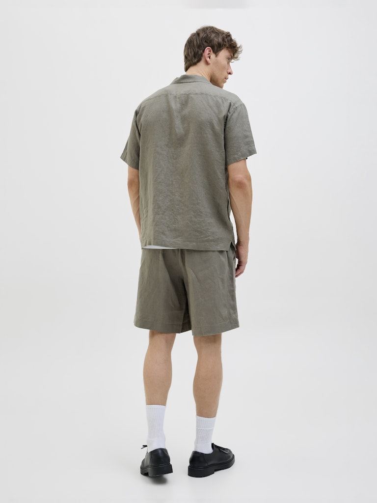JPRCCLAWRENCE LINEN RESORT S/S SHIRT LN