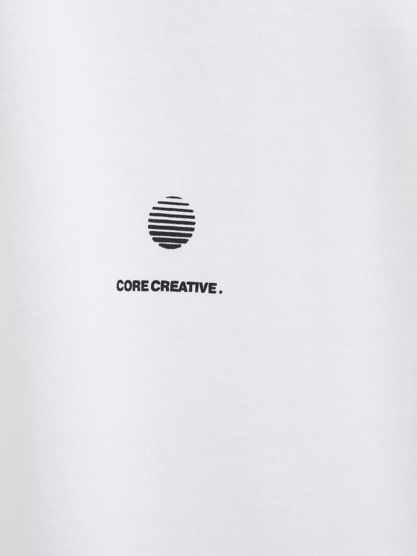 JCOINFINITY PRINT BACK SWEAT SS - WHITE