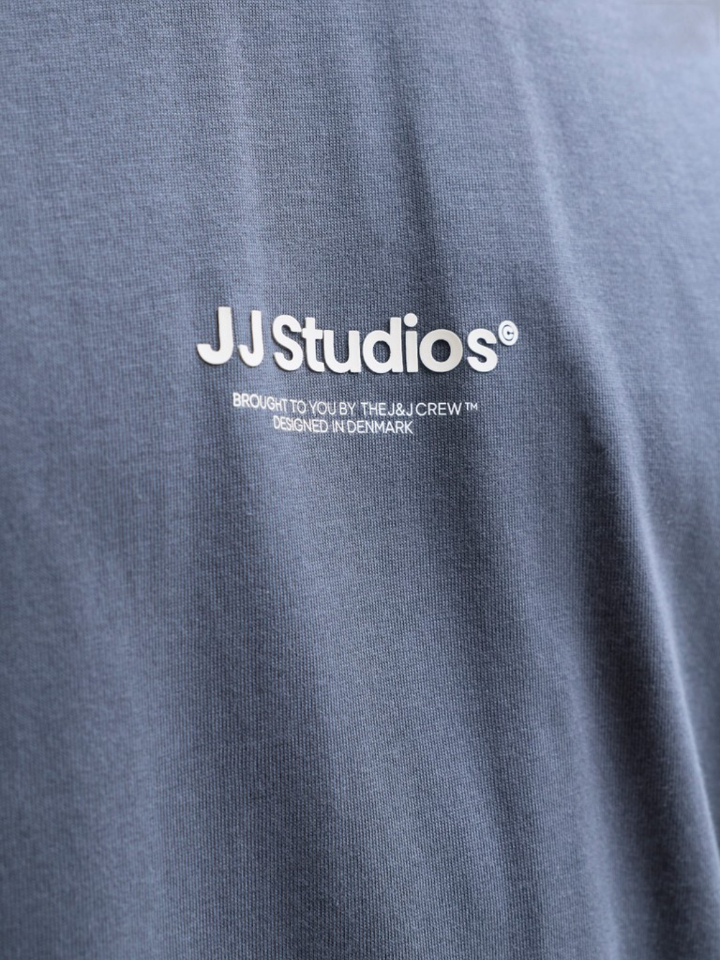 JJESOHO TEE SS CREW NECK NOOS - BLUE