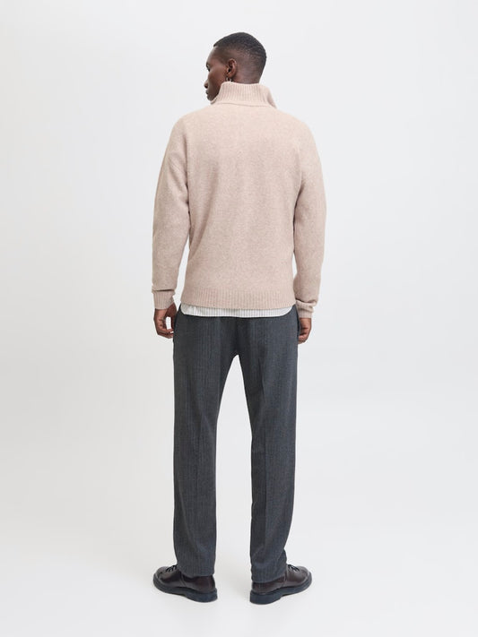JJESOHO OLLIE KNIT HALF ZIP SN