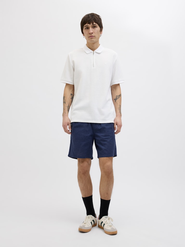 JJEAUSTIN ZIP POLO SS NOOS