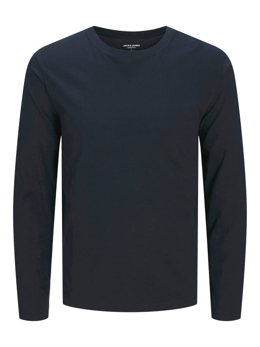 JJEORGANIC BASIC TEE LS O-NECK NOOS