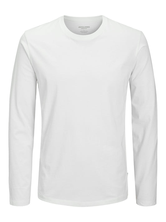 JJEORGANIC BASIC TEE LS O-NECK NOOS