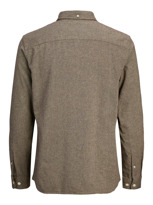 JPRBLUBROOK TWILL SOLID L/S SHIRT LN