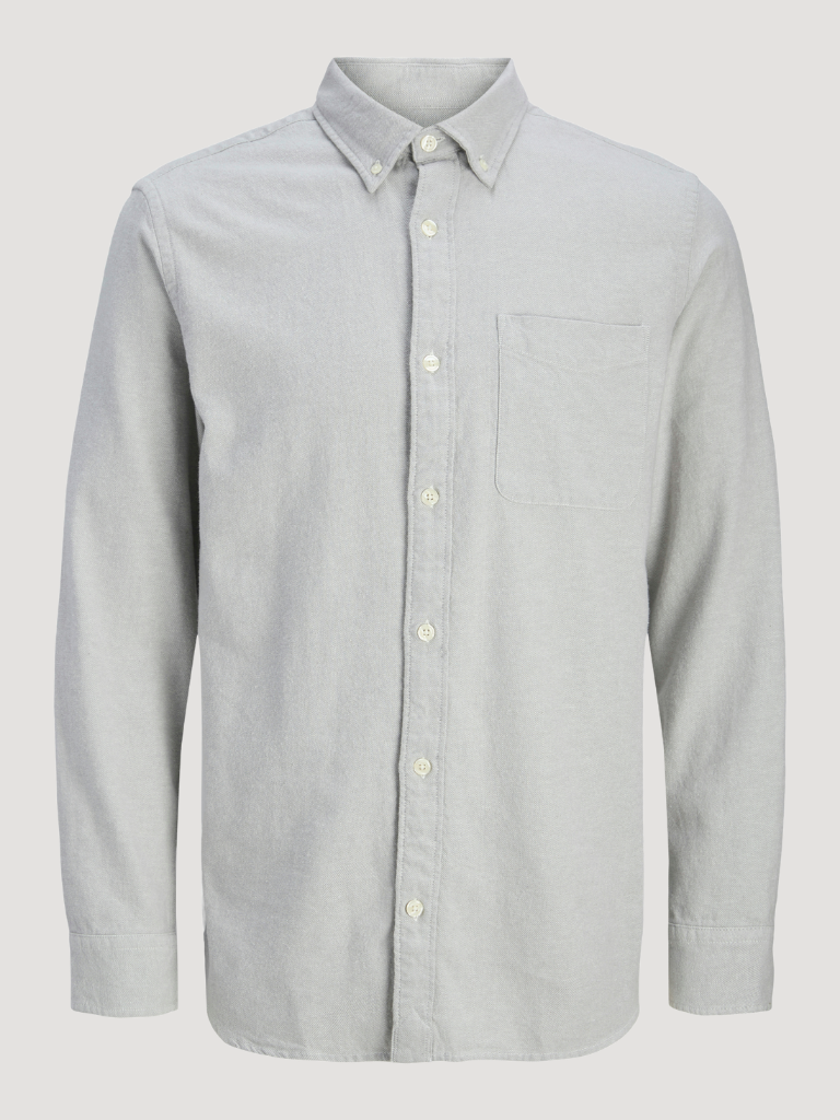 JPRBLUBROOK TWILL SOLID L/S SHIRT LN