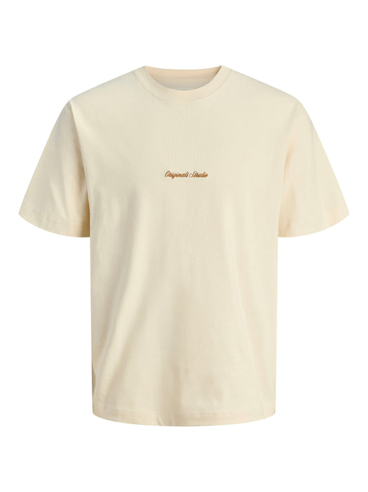 JORNORREBRO EMB TEE SS CREW NECK NOOS