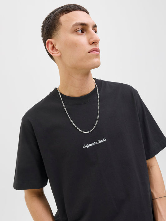JORNORREBRO EMB TEE SS CREW NECK NOOS
