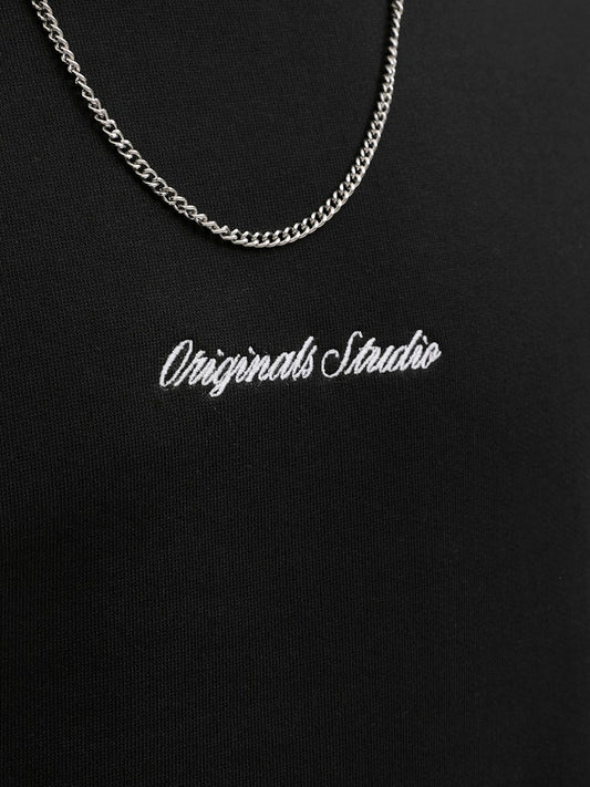 JORNORREBRO EMB SWEAT CREW NOOS