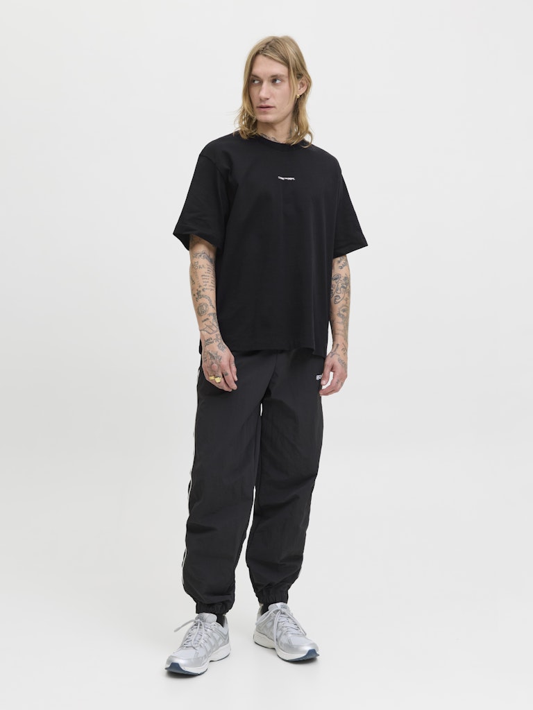 JCOCOVER SCRIPT BACK TEE SS CREW NECK LN