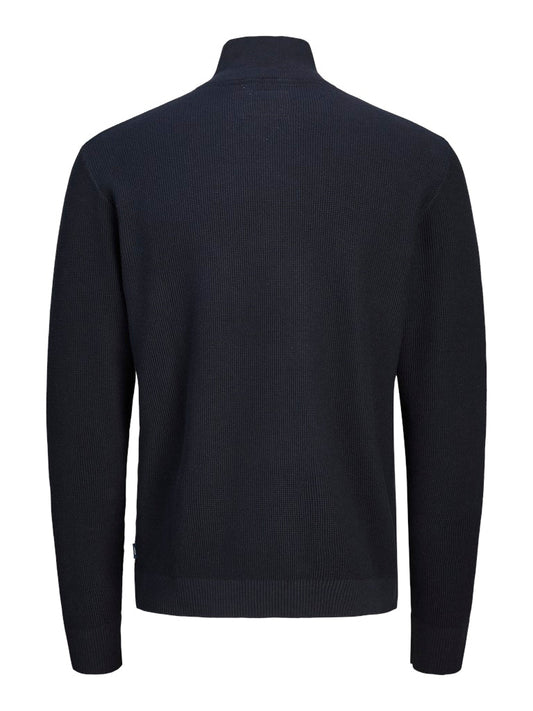 JPRBLUREX KNIT HALF ZIP LN