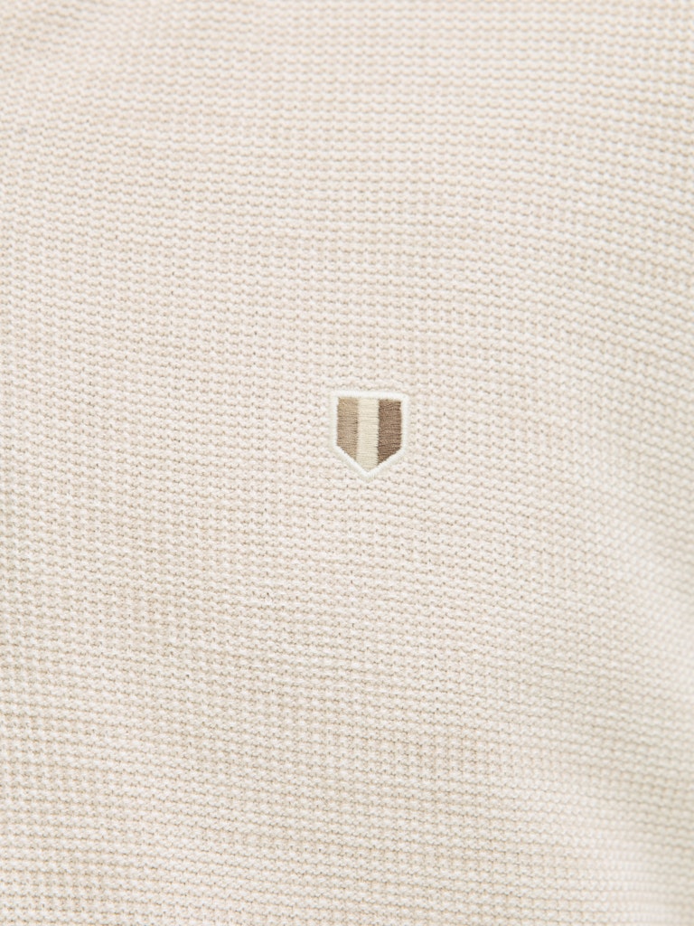 JPRBLUREX KNIT HALF ZIP LN