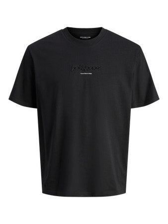 JCOFLARE EMB LOGO TEE SS CREW NECK