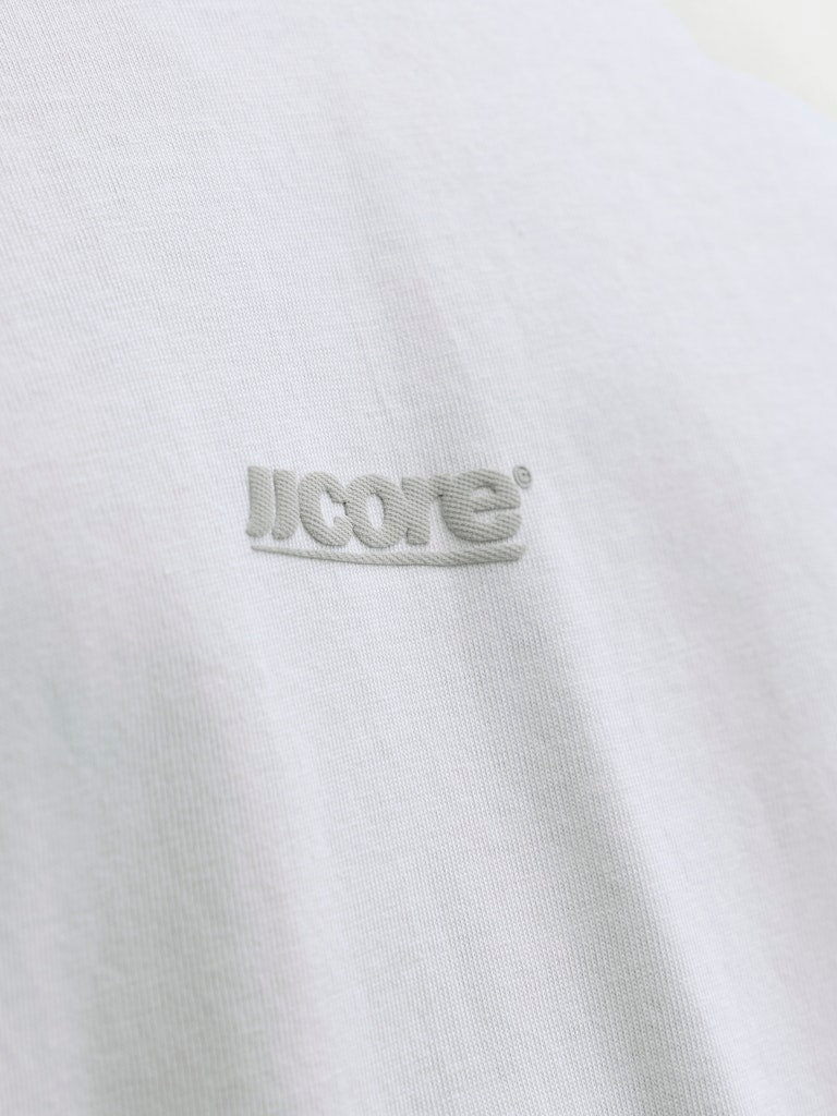JCOCLUB BACK TEXT PRINT TEE SS CREW NECK