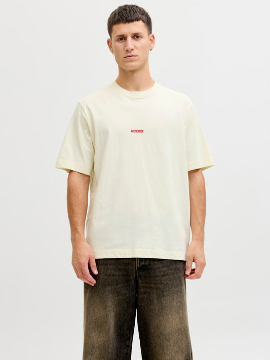 JCOCLUB BACK TEXT PRINT TEE SS CREW NECK