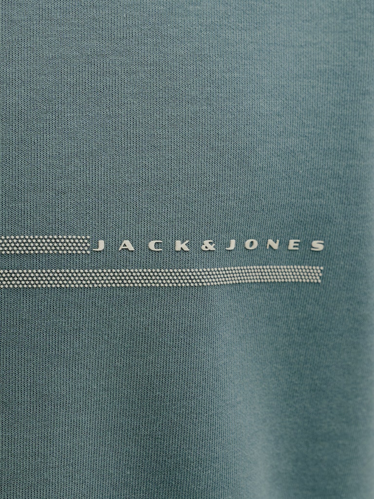 JCOFUSION CHEST BRAND TEE SS CREW NOOS