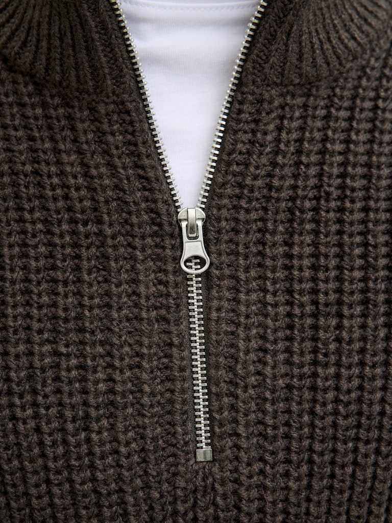 JORBLEECKER KNIT HALF ZIP BF