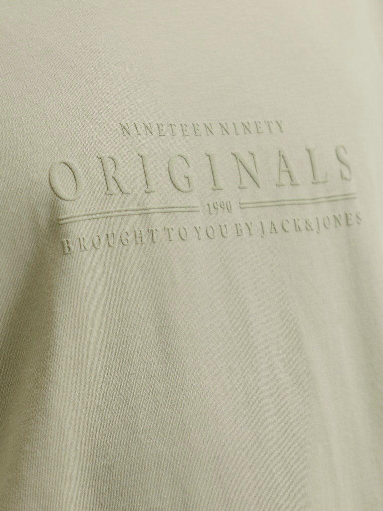 JORCATSKILLS MINIMAL TEE CREW NECK LN