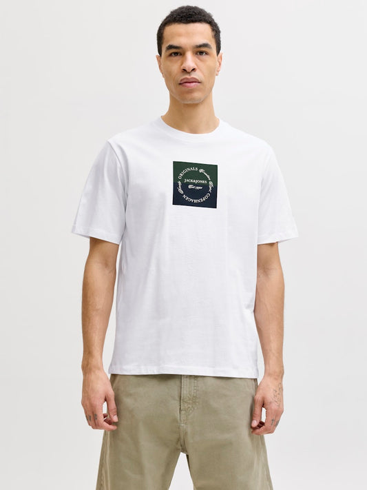 JORCATSKILLS SQUARE BRANDING TEE SSCN LN