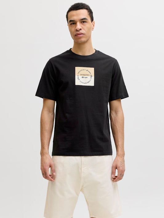 JORCATSKILLS SQUARE BRANDING TEE SSCN LN